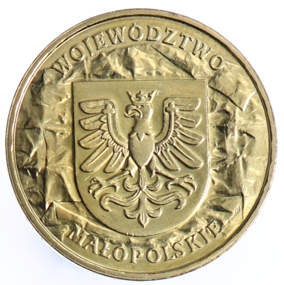 Moneta 2 zł Województwo Małopolskie - 2004 rok