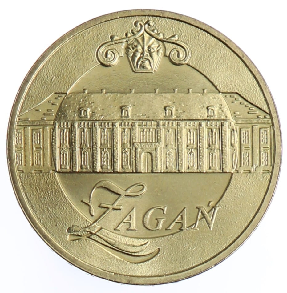 Moneta 2 zł Żagań - 2006 rok