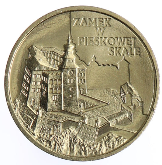 Moneta 2 zł Zamek w Pieskowej Skale - 1997 rok