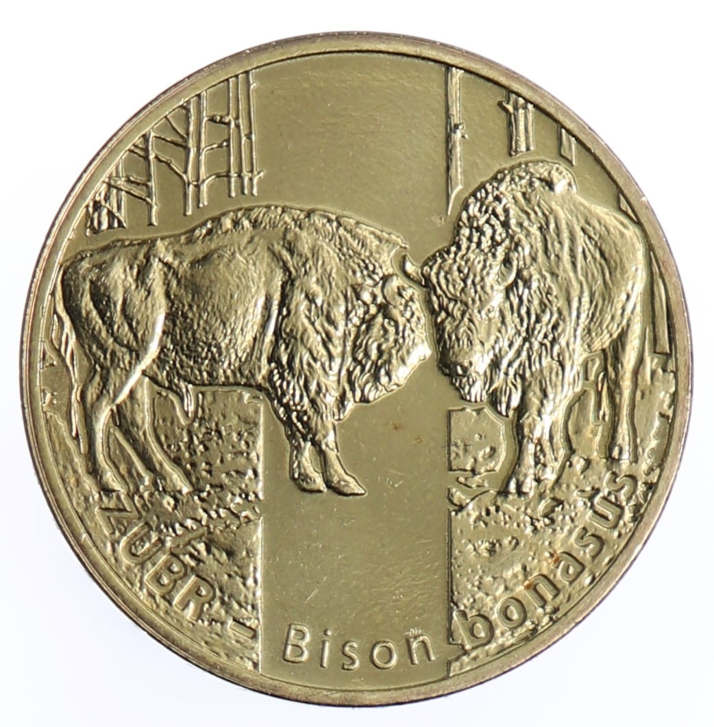 Moneta 2 zł Żubr - 2013 rok