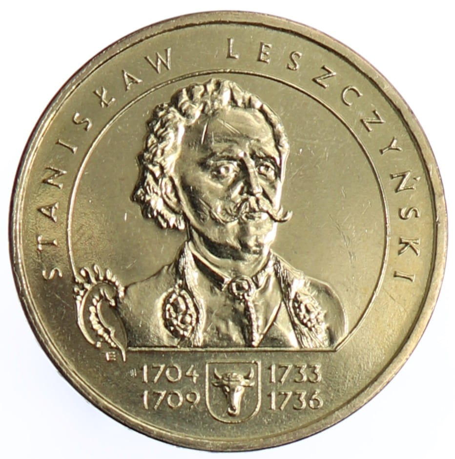 Moneta 2 zł. Stanisław Leszczyński - 2003 rok