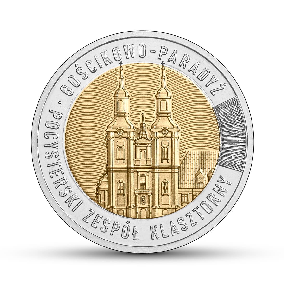 Moneta 5 zł Gościkowo-Paradyż - pocysterski zespół klasztorny