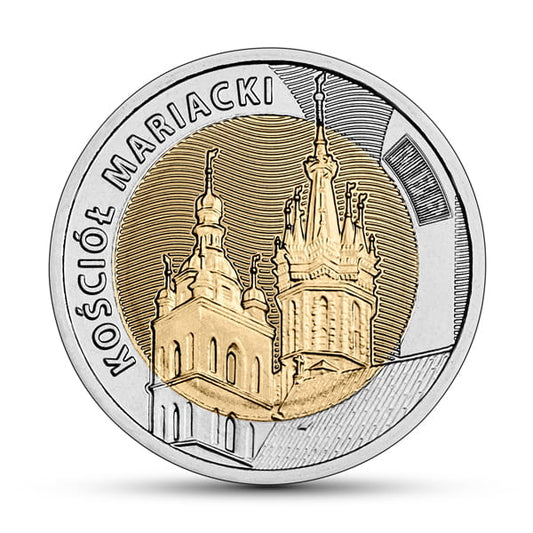 Moneta 5 zł Kościół Mariacki