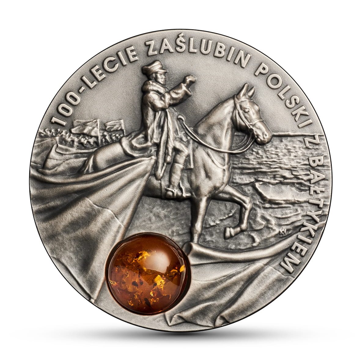Moneta 50 zł 100-lecie zaślubin Polski z Bałtykiem