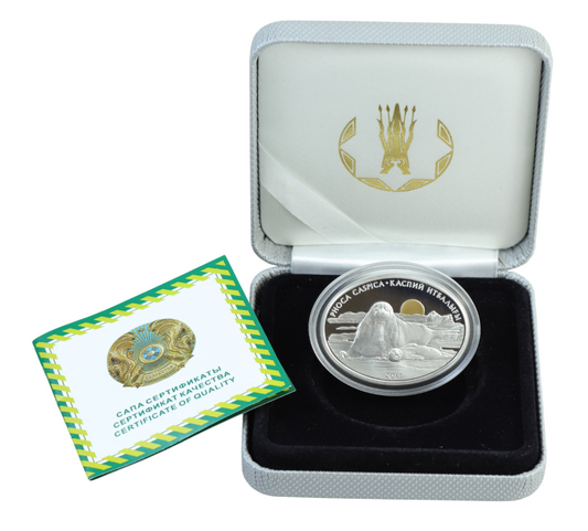 500 tenge - Fauna Kazachstanu - Nerpa kaspijska - 2013 rok