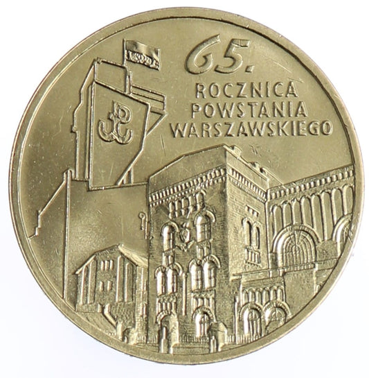Moneta 2 zł Rocznica Powstania Warszawskiego - 2009 rok