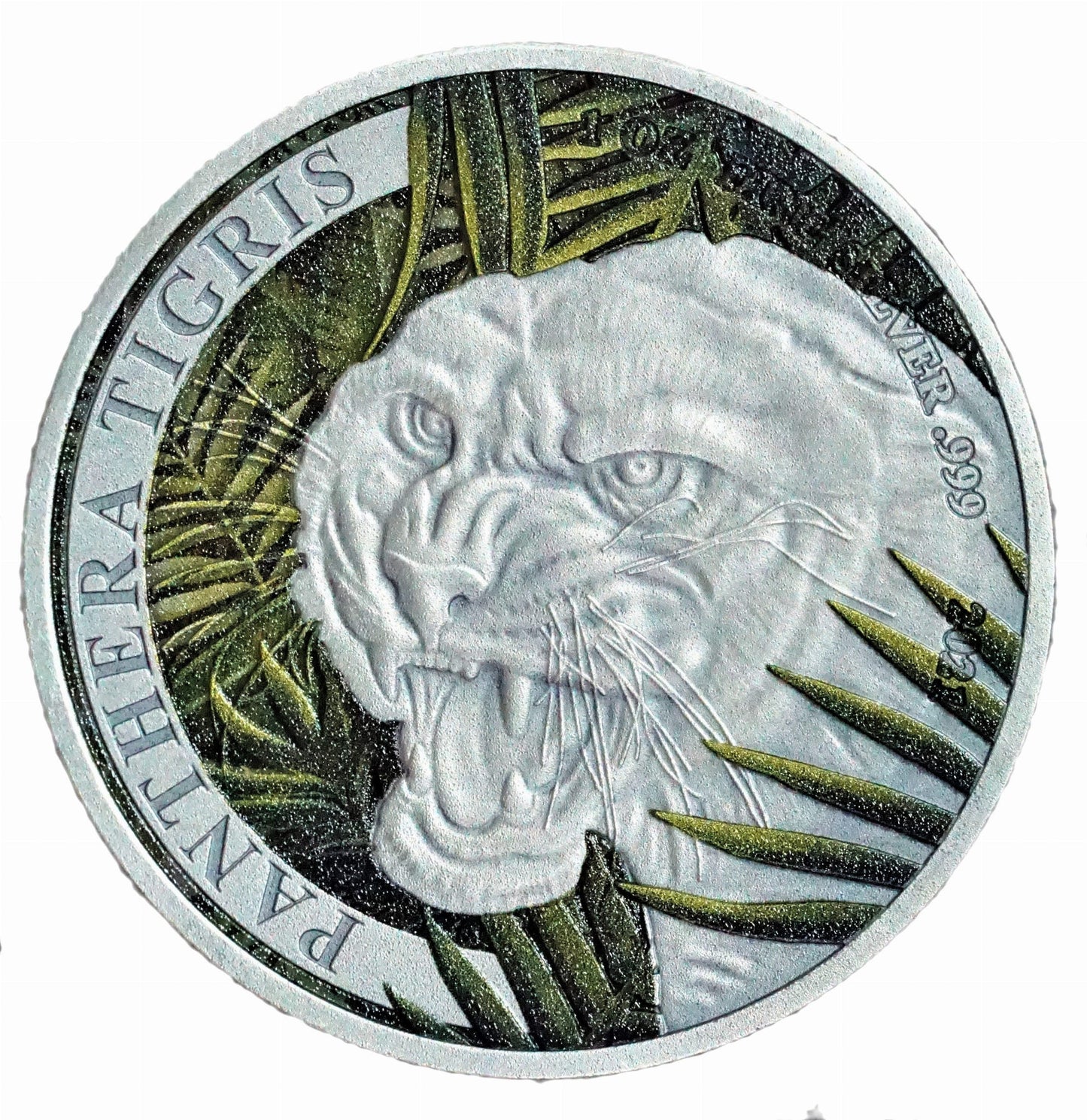 Tygrys azjatycki - Laos - 2021 - Uncja Srebra