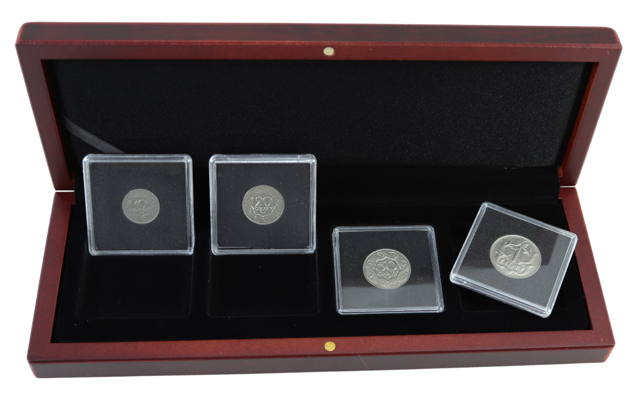 Zestaw 4 monet II RP - 10, 20, 50 groszy i 1 zł