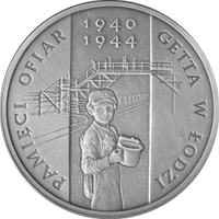 Moneta 20 zł Getto w Łodzi