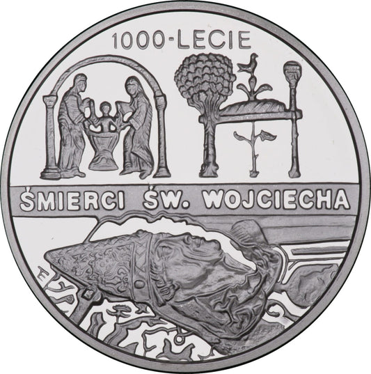 Moneta 10 zł Św. Wojciech