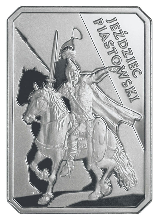 Moneta 10 zł Jeździec piastowski