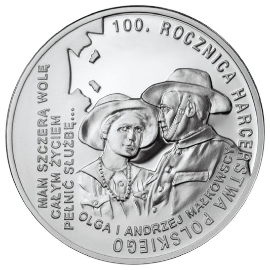 Moneta 10 zł Harcerstwo Polskie