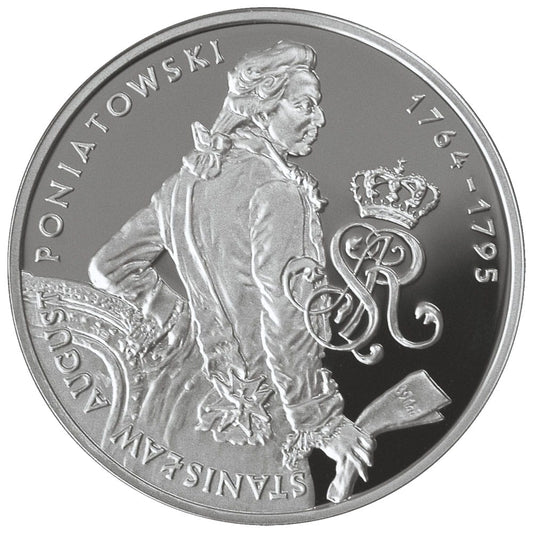 Moneta 10 zł Poniatowski - Półpostać