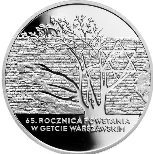 Moneta 20 zł Powstanie w Getcie Warszawskim