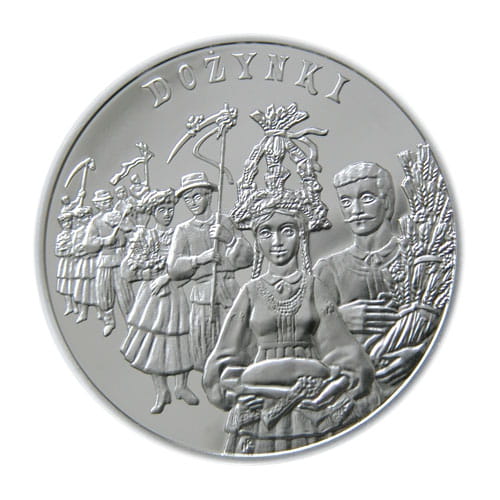 Moneta 20 zł Dożynki
