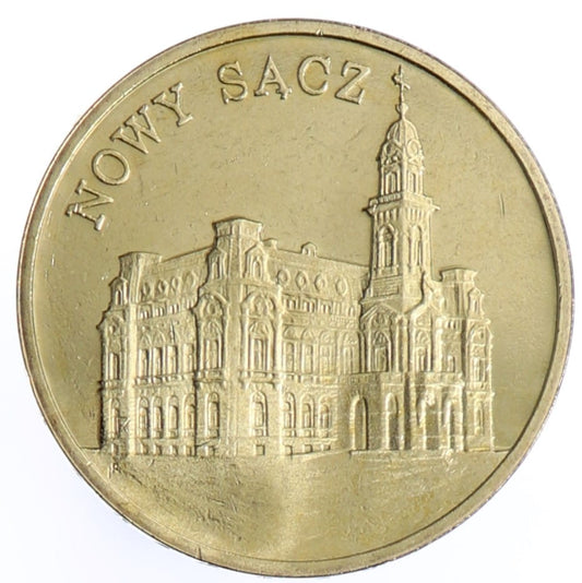 Moneta 2 zł Nowy Sącz - 2006 rok