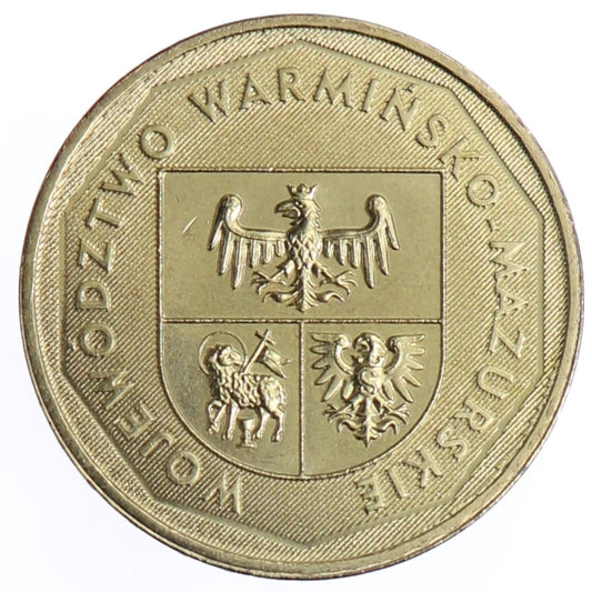 Moneta 2 zł Województwo Warmińsko-mazurskie - 2005 rok